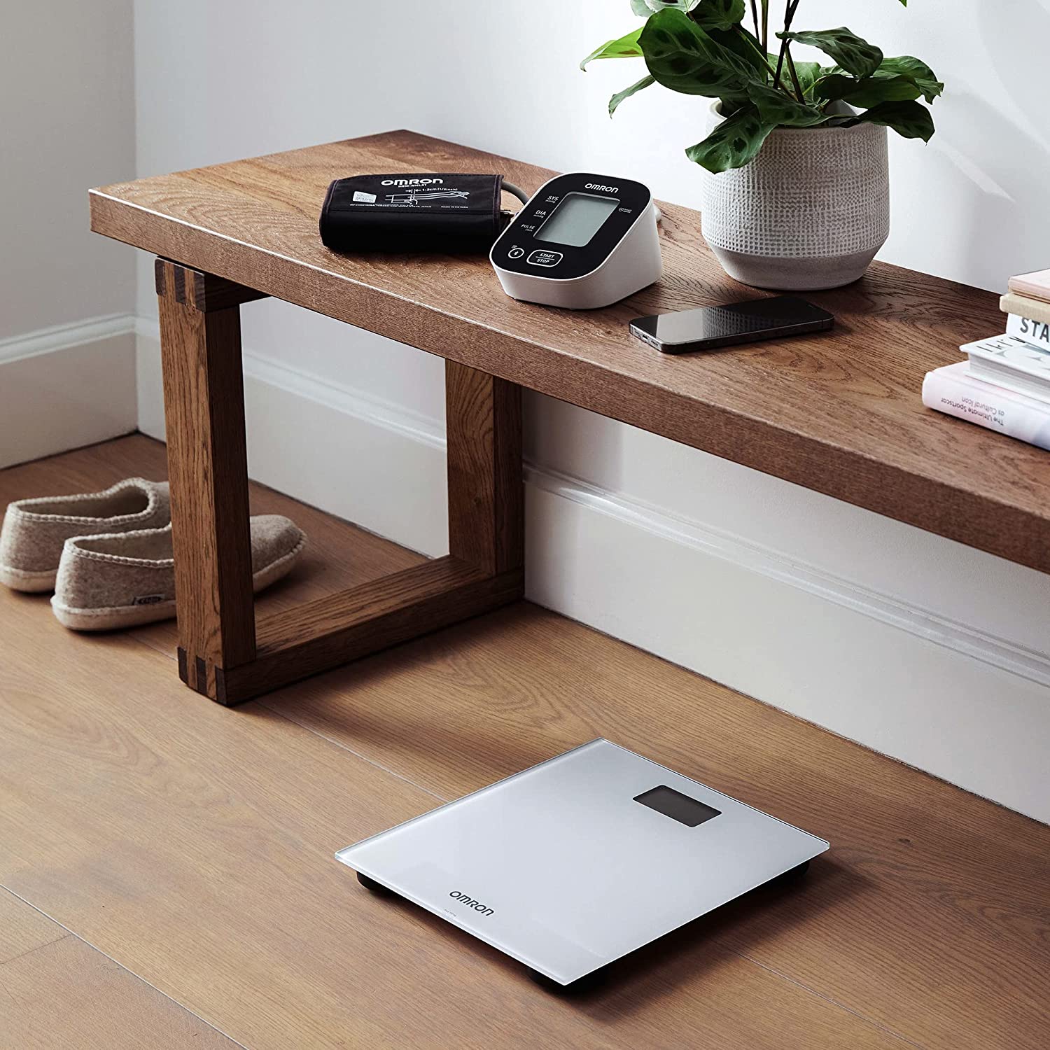 OMRON HN300T2 Intelli IT Smart Bathroom Scales for Body weight – Digital Weighing