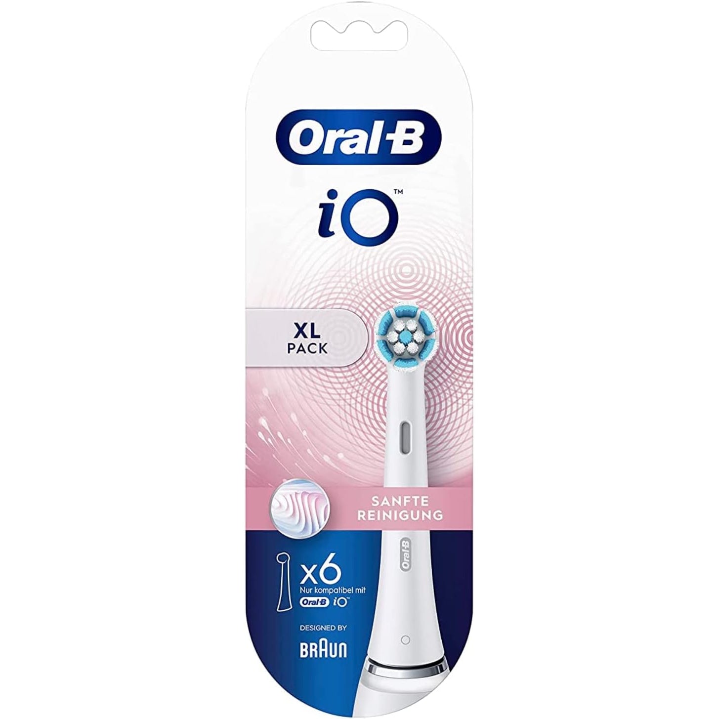 Oral-B iO 6pk Gentle Cleaning Toothbrush Heads for Sensational Mouth Feeling