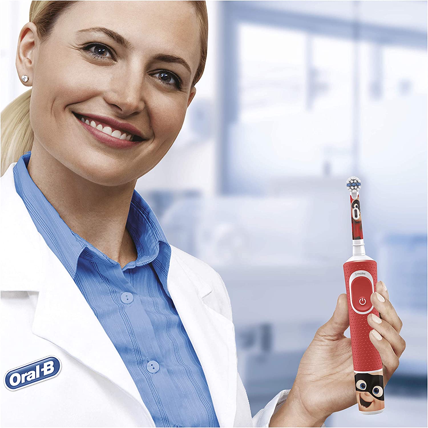 Oral-B Kids Electric Toothbrush Rechargeable Disney Pixar 3+ - Healthxpress.ie