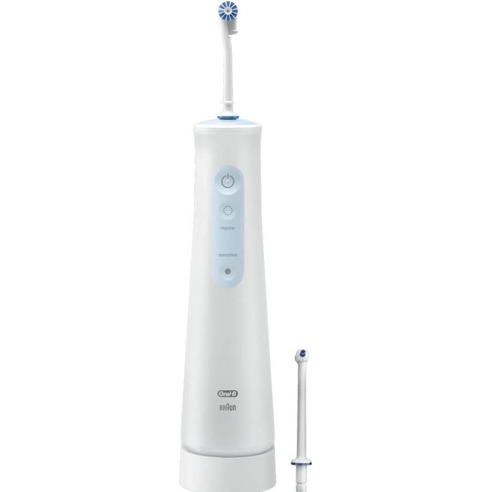 Oral-B Aquacare 4 Water Flosser Cordless Irrigator, Featuring Oxyjet Technology and 4 Cleaning Modes, UK 2 Pin Plug - Healthxpress.ie