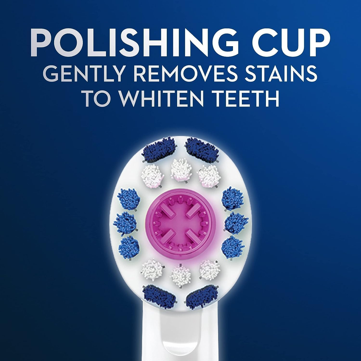 Oral-B 3D White 4pk Replacement Toothbrush Heads - Advanced Cleaning and Whitening