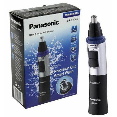 Panasonic ER-GN30 Men's Nose and Ear Hair Trimmer - Vortex Cleaning System