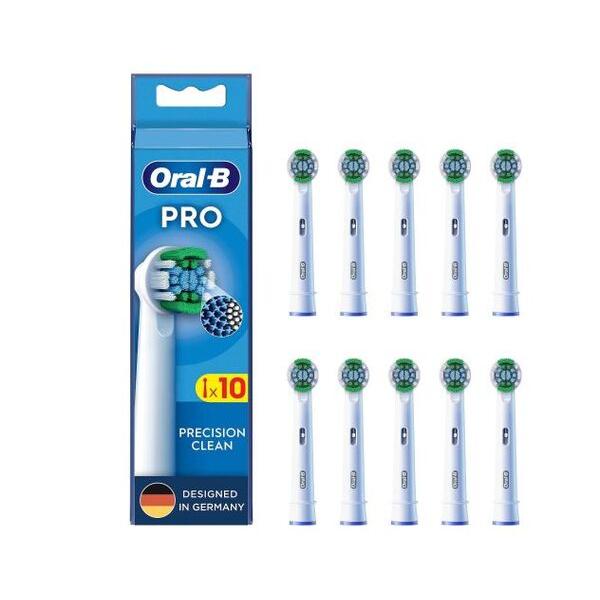 Oral-B Precision Clean Replacement Brush Heads - Round Brush Head - 10pk