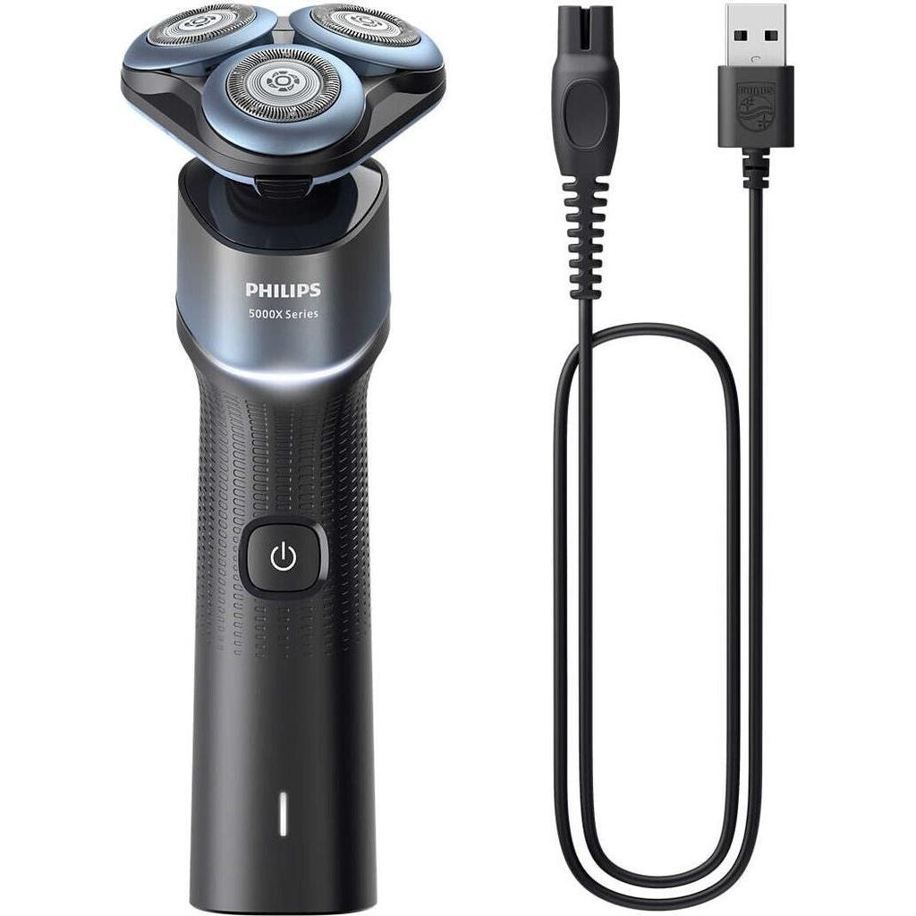 Philips 5000X Series Wet & Dry Electric Shaver , Quick Charge , Blue - Model X5006/00