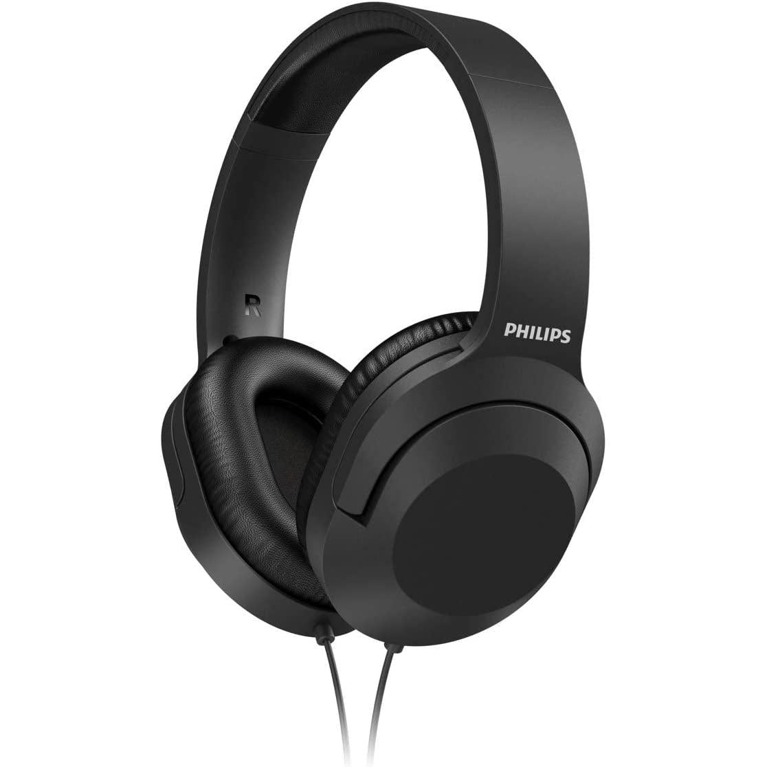 PHILIPS Audio H2005BK/00 Over-Ear Stereo Headphones Wired - Black
