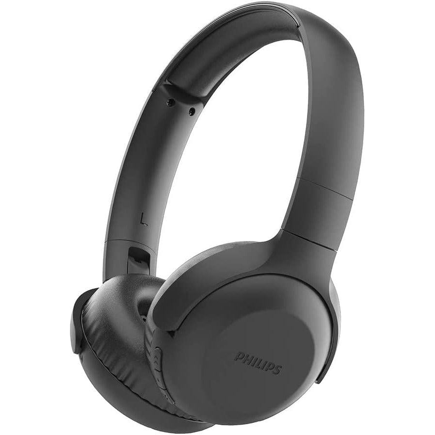 PHILIPS Audio On Ear Headphones UH202BK/00 Bluetooth On Ears (Wireless, 15 hour battery) Black