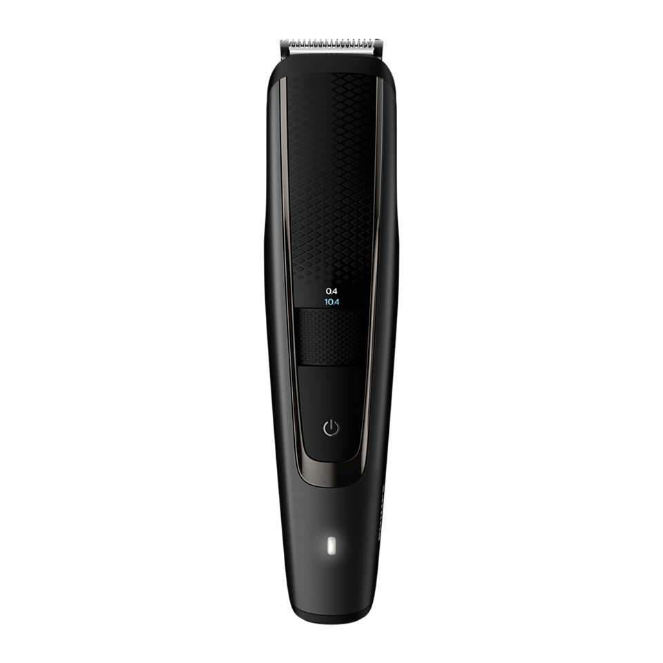 Philips BT5515/15 Series 5000 Beard Trimmer - Self-Sharpening Blades - Black