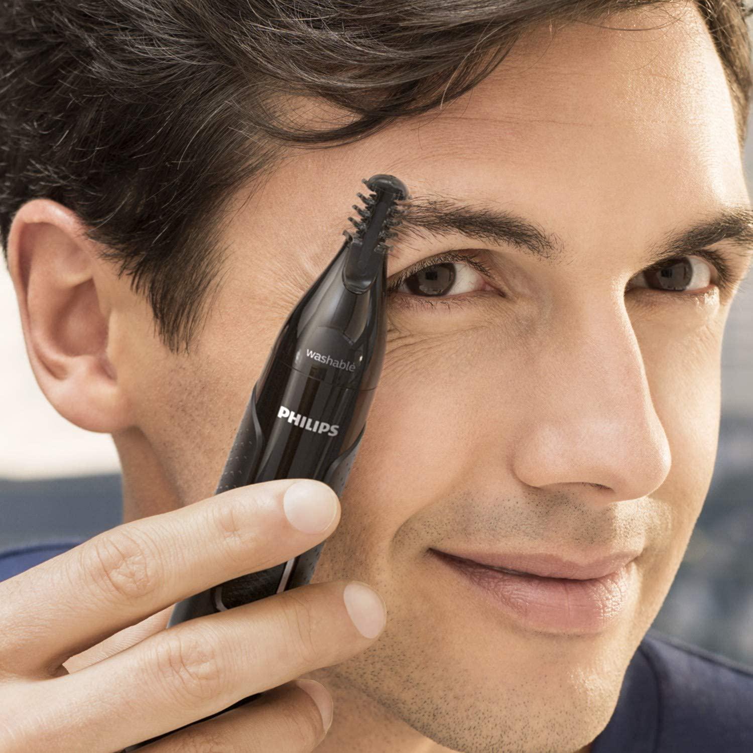 Philips NT5650/16 Series 5000 Waterproof Nose and Ear Trimmer with Precision Trimmer