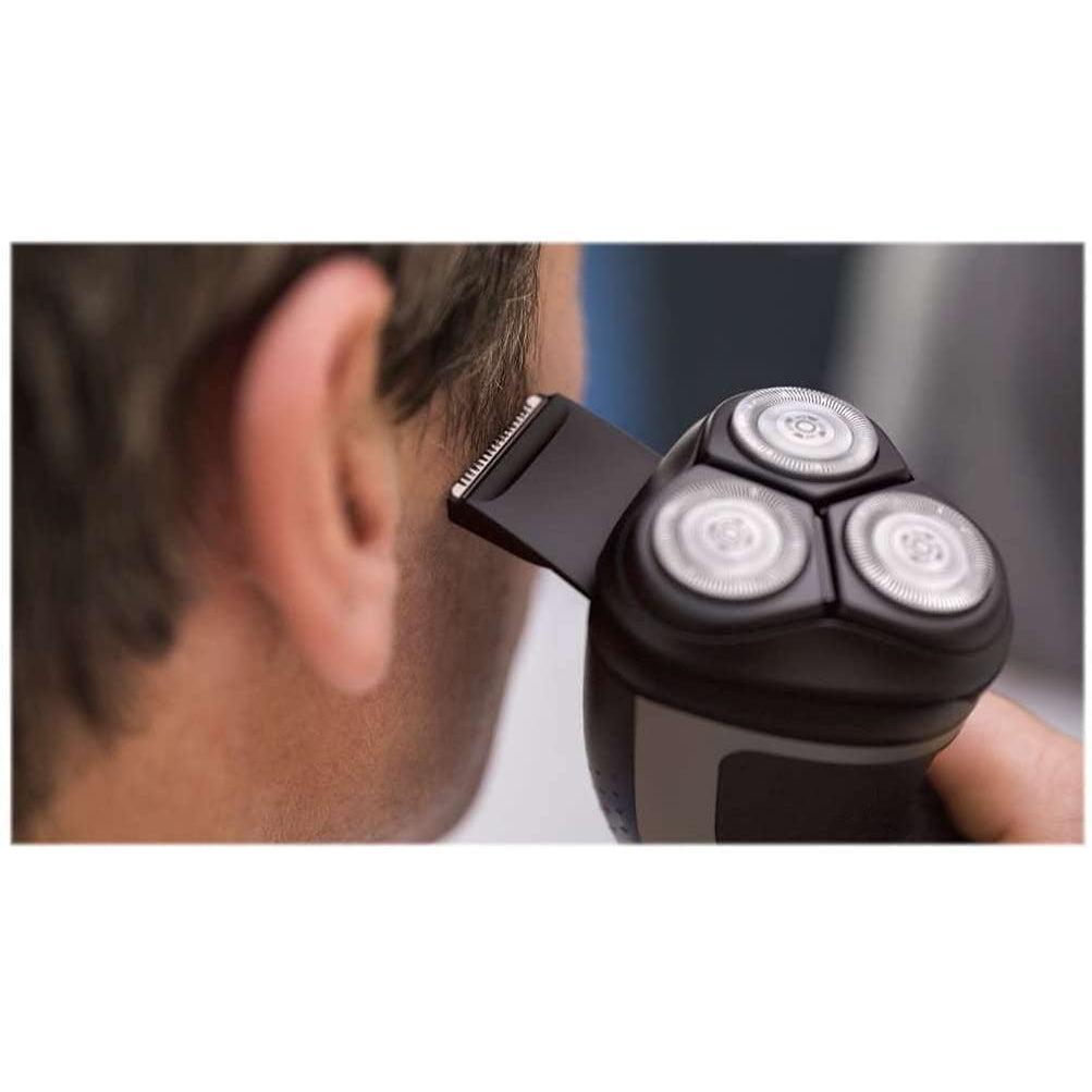 Philips S1231/41 Shaver Series 1000 Dry Electric Shaver - PowerCut Blades, Black