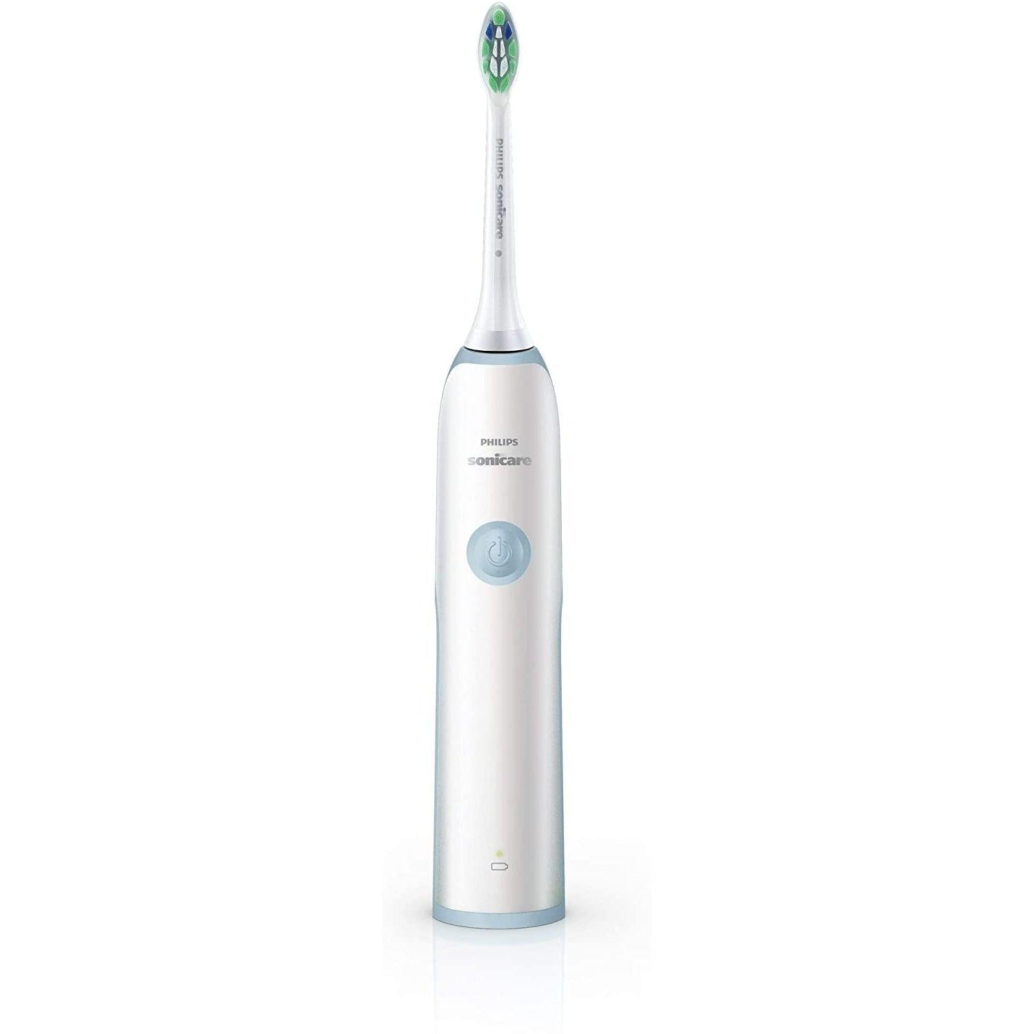 Philips Sonicare Clean Care HX3212/03 – Electric Toothbrush, Anti Plaque Defence -white and light blue