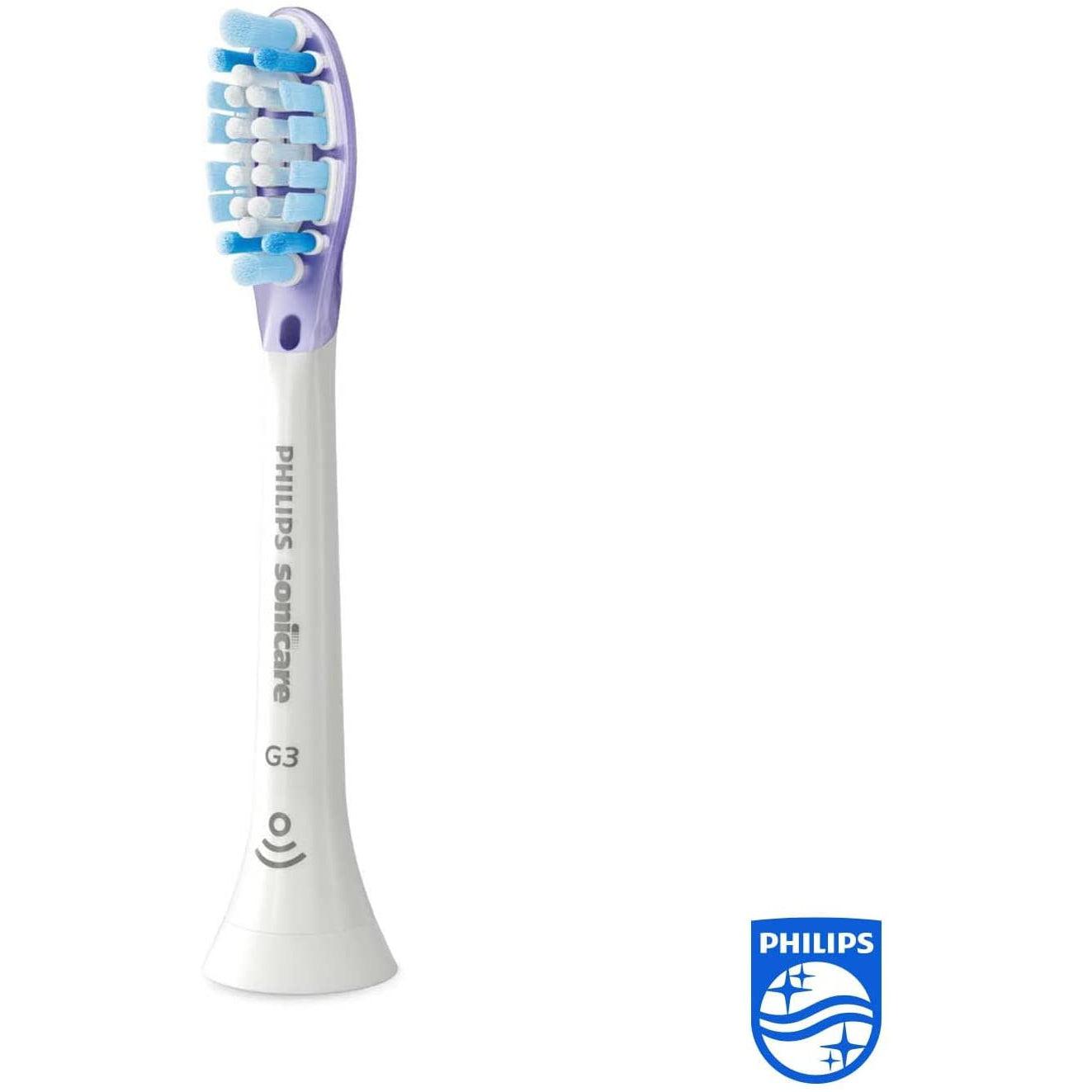 Philips Sonicare HX9054/17 Premium Gum Care White BrushSync Heads (Compatible with All Philips Sonicare Handles), Pack of 4