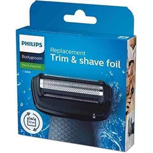 Philips TT2000/43 Bodygroom Replacement Foil - Hypoallergenic, 100% Waterproof