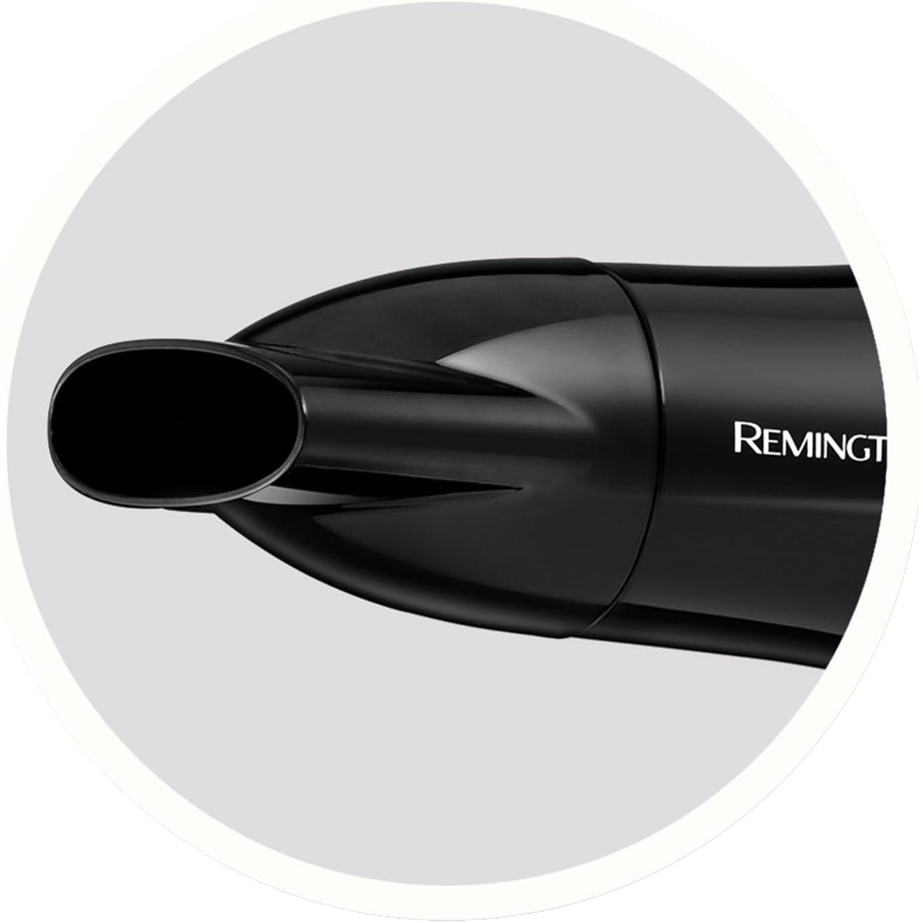 Remington Fast Dry Hair Dryer 1900W Ionic & Ceramic Technology, Black/Pink D2000