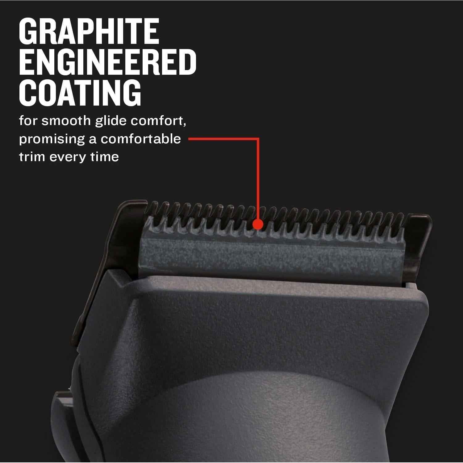 Remington 12-in-1 All-in-One Trimmer, Multi-Grooming Kit for Face, Beard, Body & Hair, 6 Attachments, Precision Detail, Nose & Ear, USB – PG2120