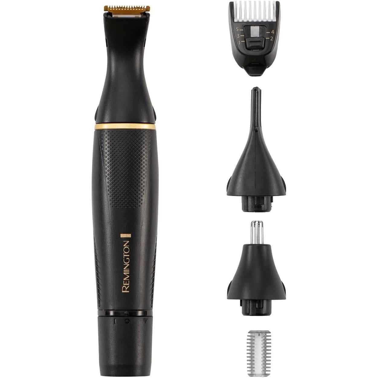 Remington T-Series Detail Grooming Kit (Precision Trimmer with Eyebrow Comb, Nose, Ear, Beard, Adjustable Comb, NE7000