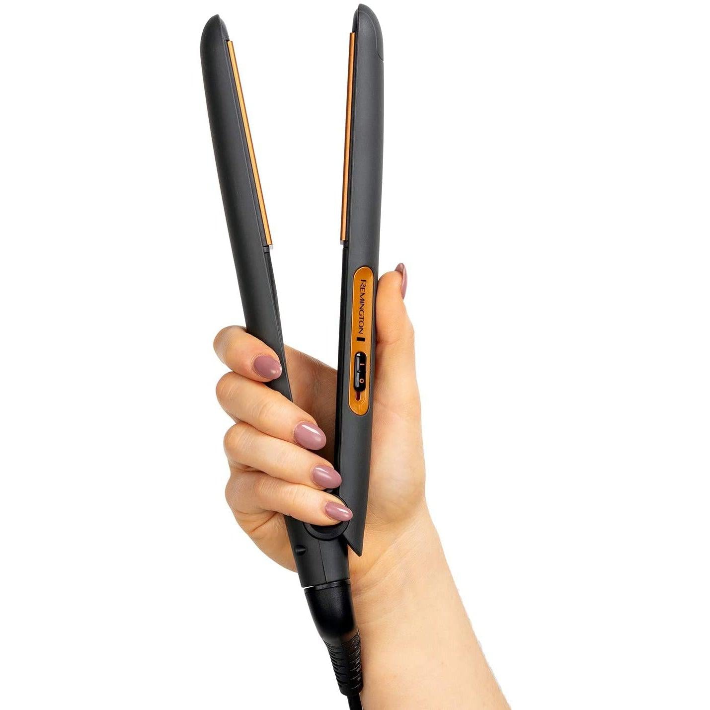Remington Hair Care Gift Set - Ceramic Hair Straighteners and 2000 W Ionic Hair Dryer with Concentrator D3012GP