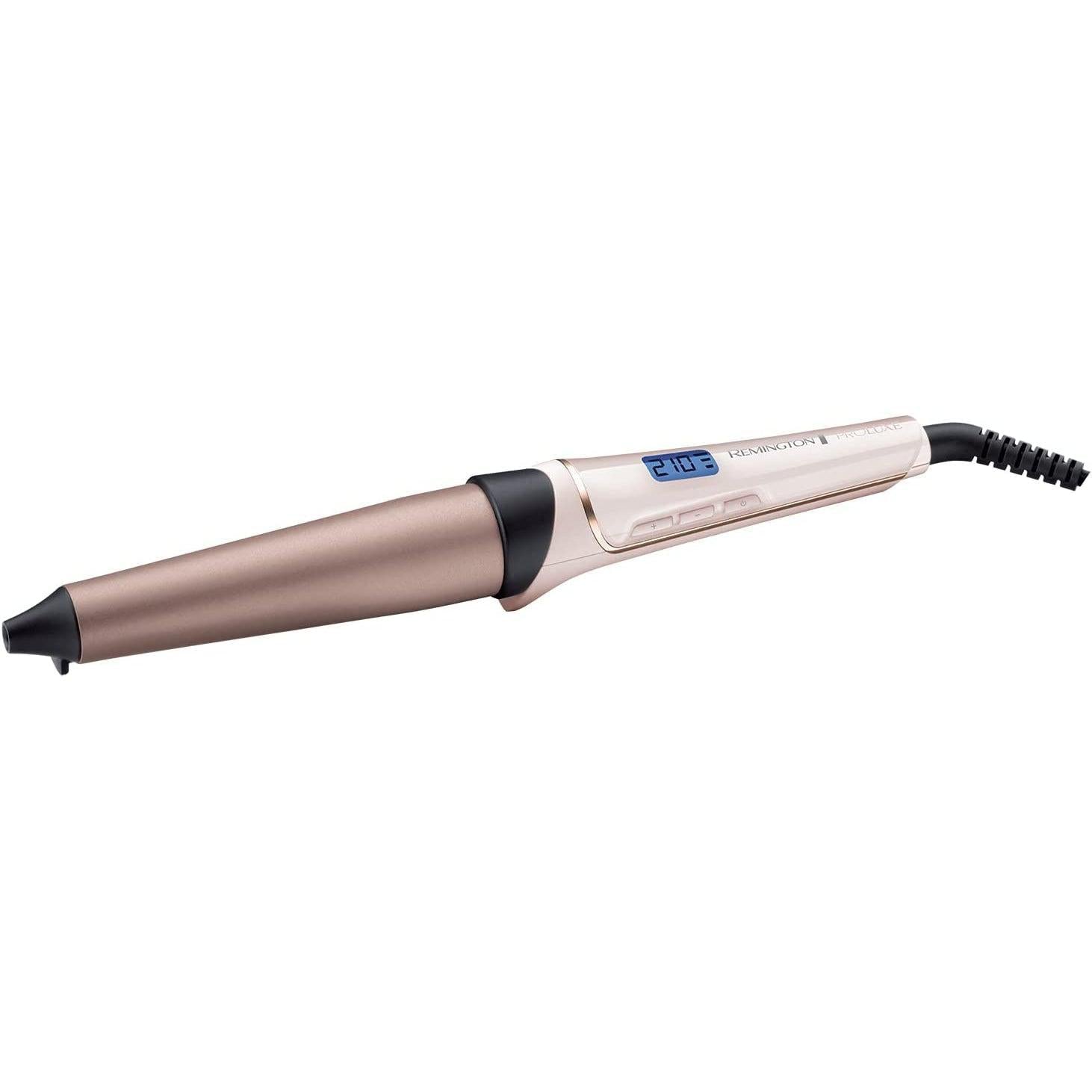 Remington Proluxe Large Barrel Hair Curling Wand, 25-38 mm Barrel - CI91X1, Rose Gold