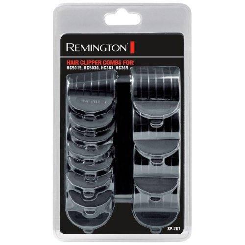 Remington SP261 Combs Hair Clipper/Trimmer Attachment Set - Shaver Parts, Black
