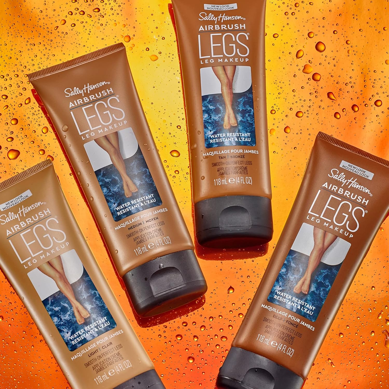 Sally Hansen Airbrush Legs Lotion, 118 ml, Medium Glow