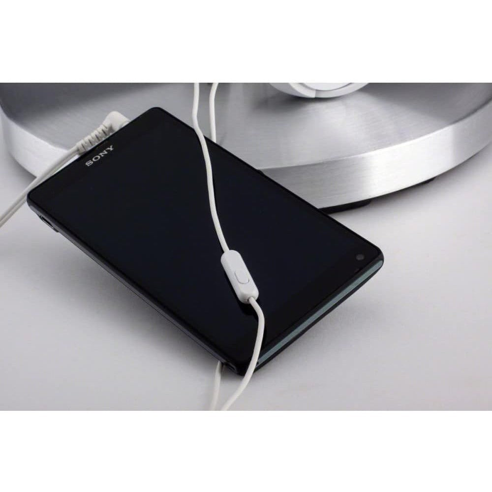 Sony MDR-ZX110AP Overhead Headphones with In-Line Control - White