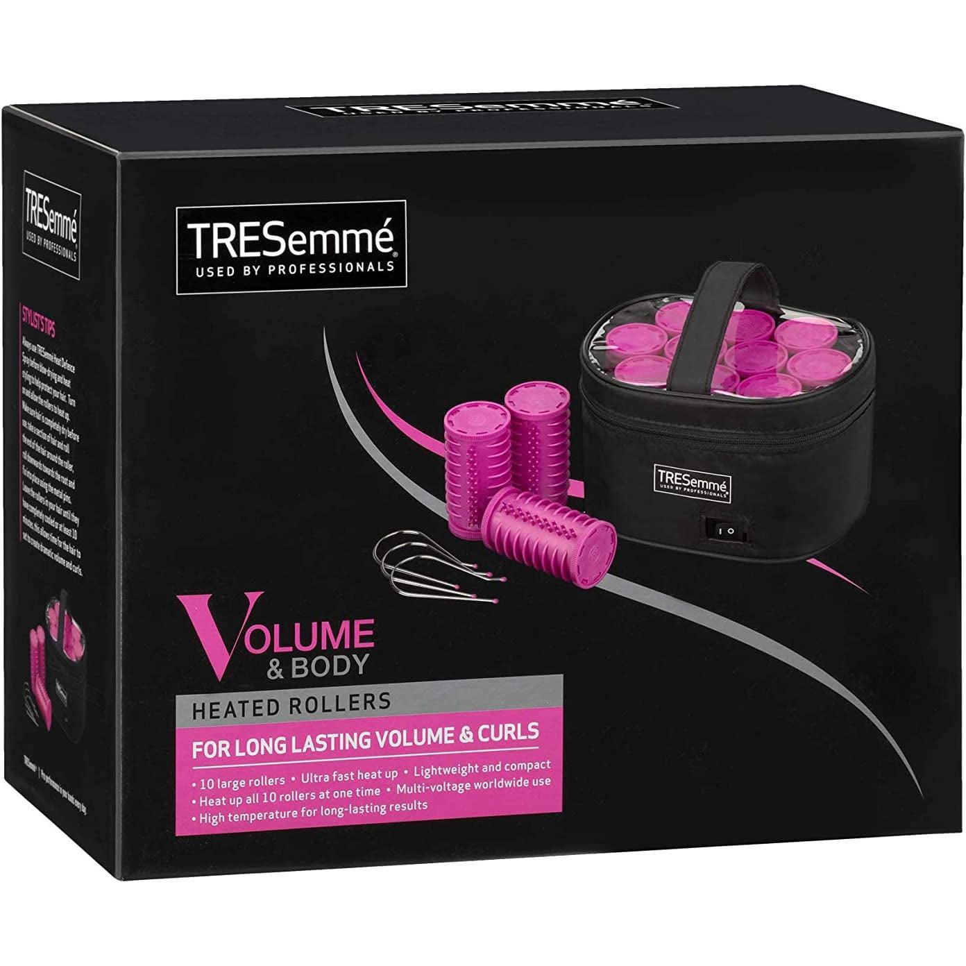 TRESemme Body & Volume Rollers , For Long Lasting Volume & Curls - Pink 3039U