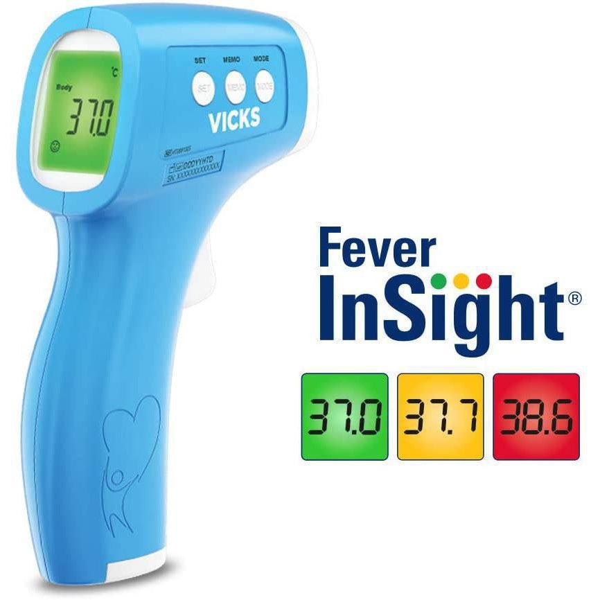 Vicks HTD8813EE Non Contact Infrared Body Thermometer - Clinically Accurate