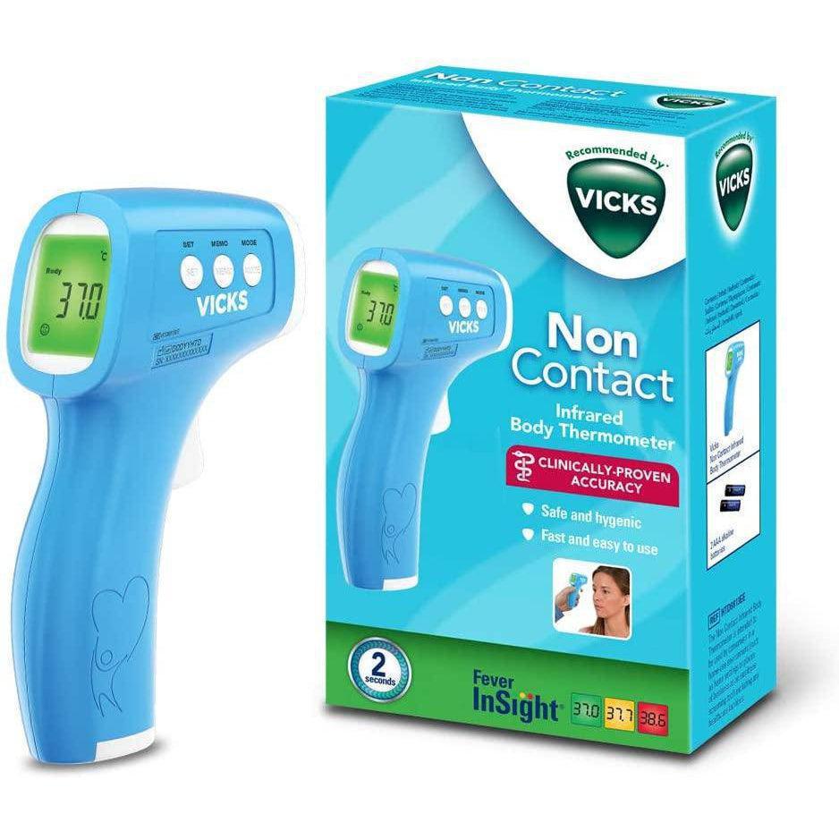 Vicks HTD8813EE Non Contact Infrared Body Thermometer - Clinically Accurate