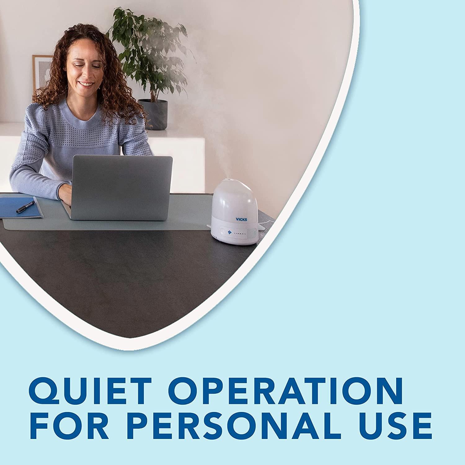 Vicks Personal Cool Mist Ultrasonic Humidifier VUL510E1 - 0.7 litre tank