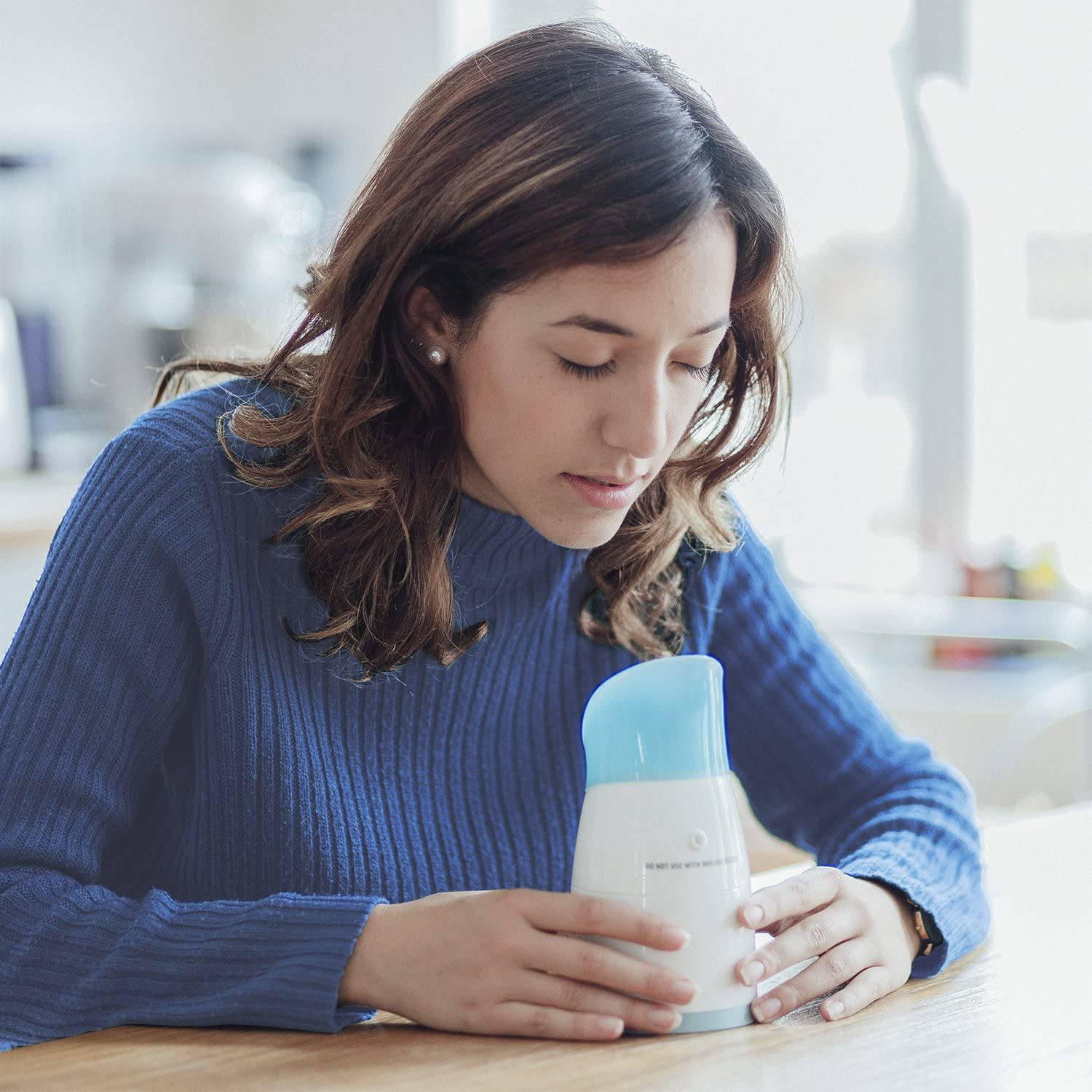 Vicks Personal Steam Inhaler with Two Menthol Scent Pads