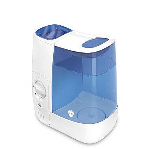 Vicks VH845E1 Warm Mist Humidifier - Home Use and Child's Nursery - Blue/White