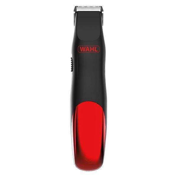 Wahl 9906-4017 Bump Prevent Battery Trimmer - Precision Ground Blades, Black/Red