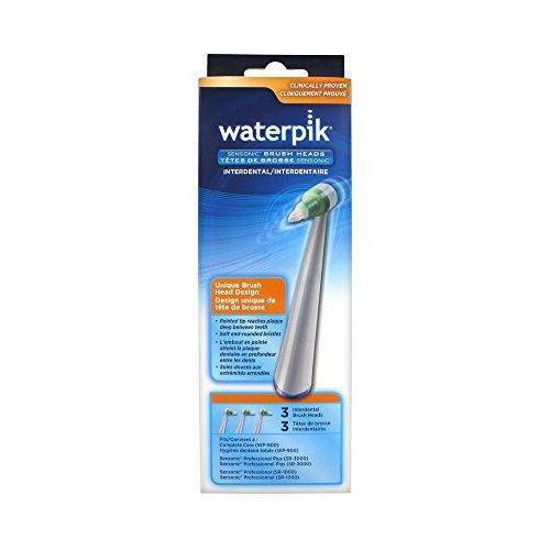 Waterpik SR1000 and SR3000/ SRIP-3E Interdental Replacement Brush Heads - 3 Pack