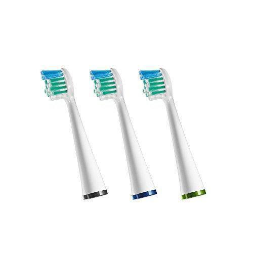 Waterpik SRSB-3E Compact Replacement Brush Heads Small for SR3000 and Complete Care -3 Pack
