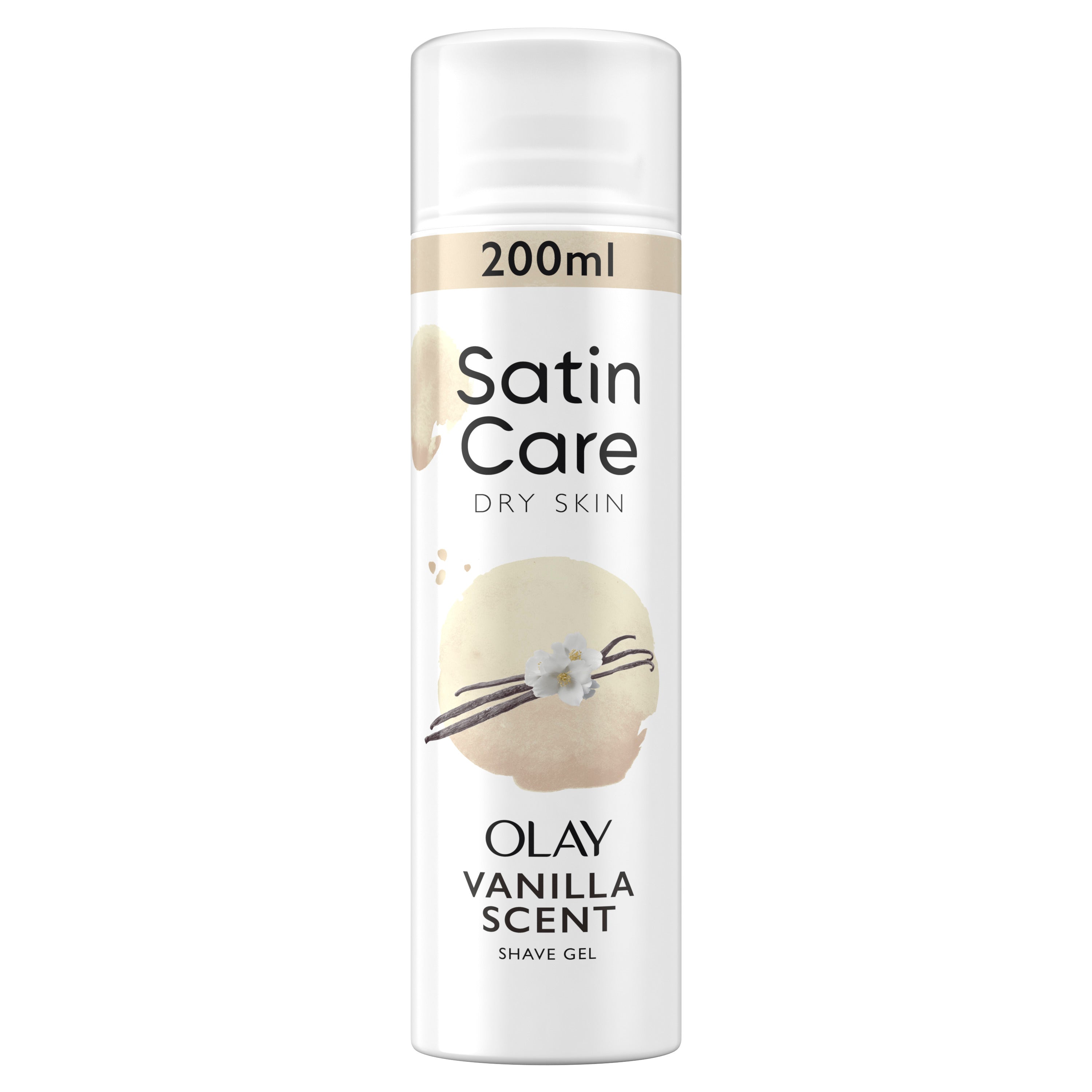 Gillette Venus Satin Care Shave Gel Vanilla Cashmere 200ml