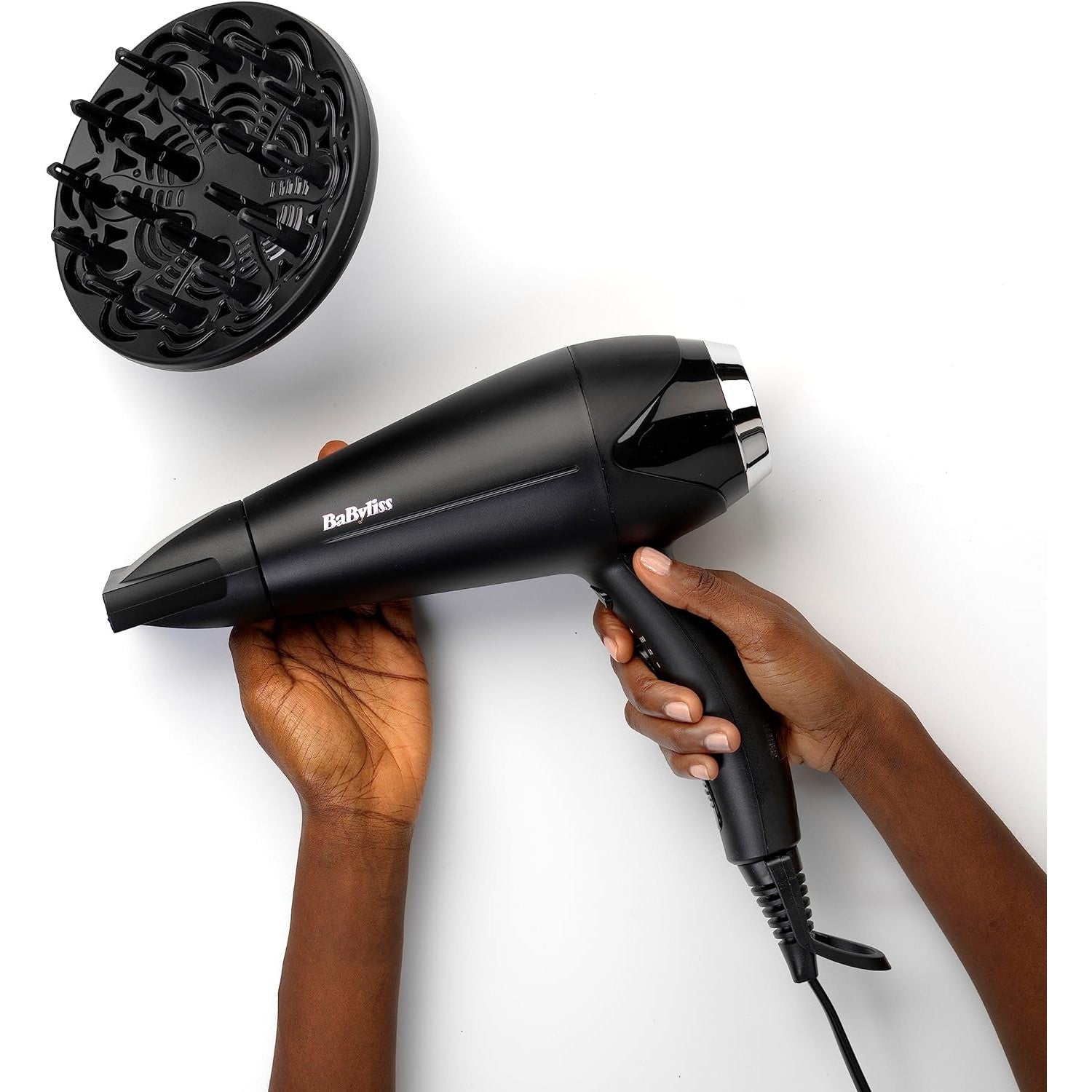 BaByliss Turbo Smooth 2200 Hair Dryer - Frizz- Free Curls