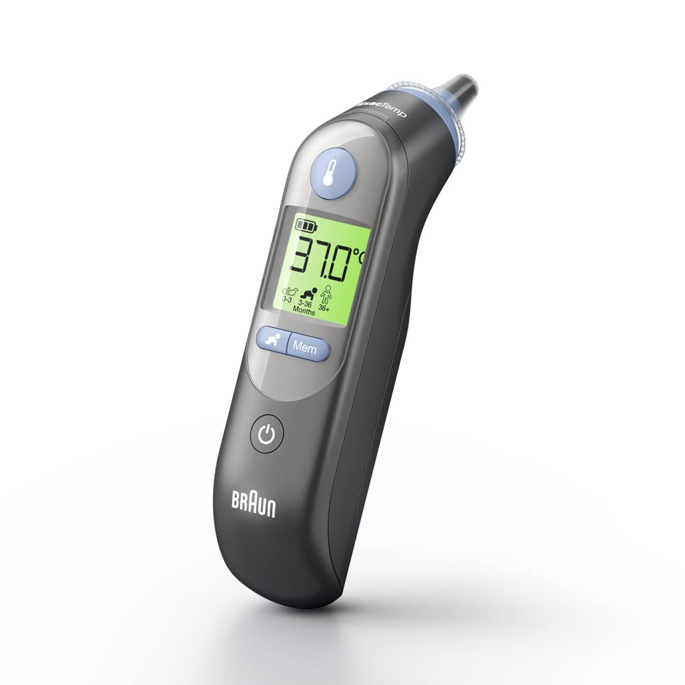 Braun ThermoScan 7 Ear thermometer with Age Precision  IRT6520B Black Edition