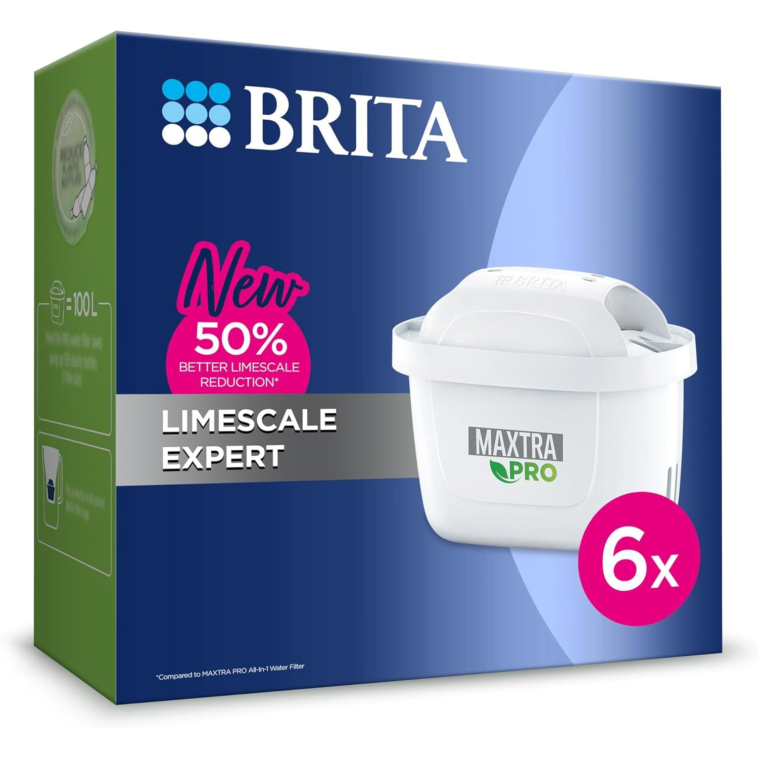 BRITA MAXTRA PRO Limescale Expert Water Filter Cartridge 6 Pack