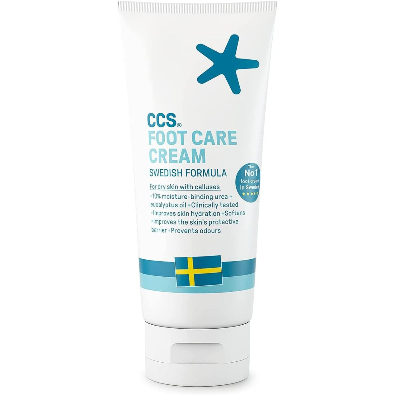 CCS Professional Foot Care Cream 175 ml - Moisturise and Protect Dry and Callused Feet