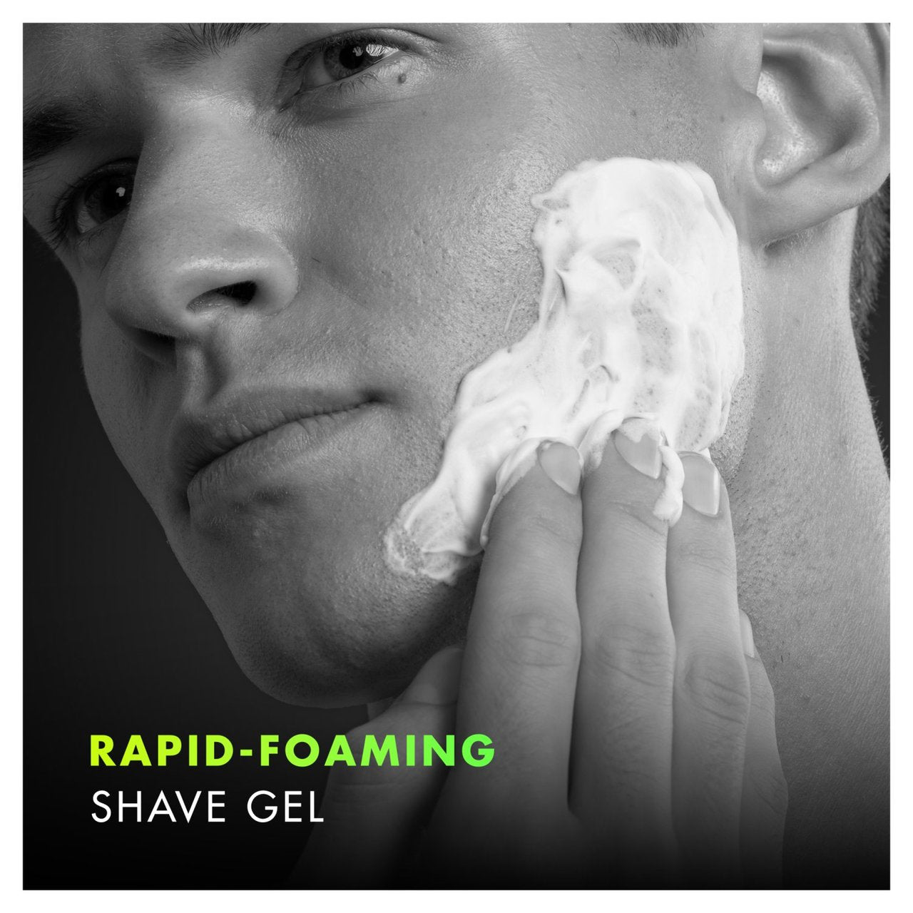 Gillette Labs Rapid Foaming Shave Gel with Vitamin B3 and Sea Kelp - 198ml