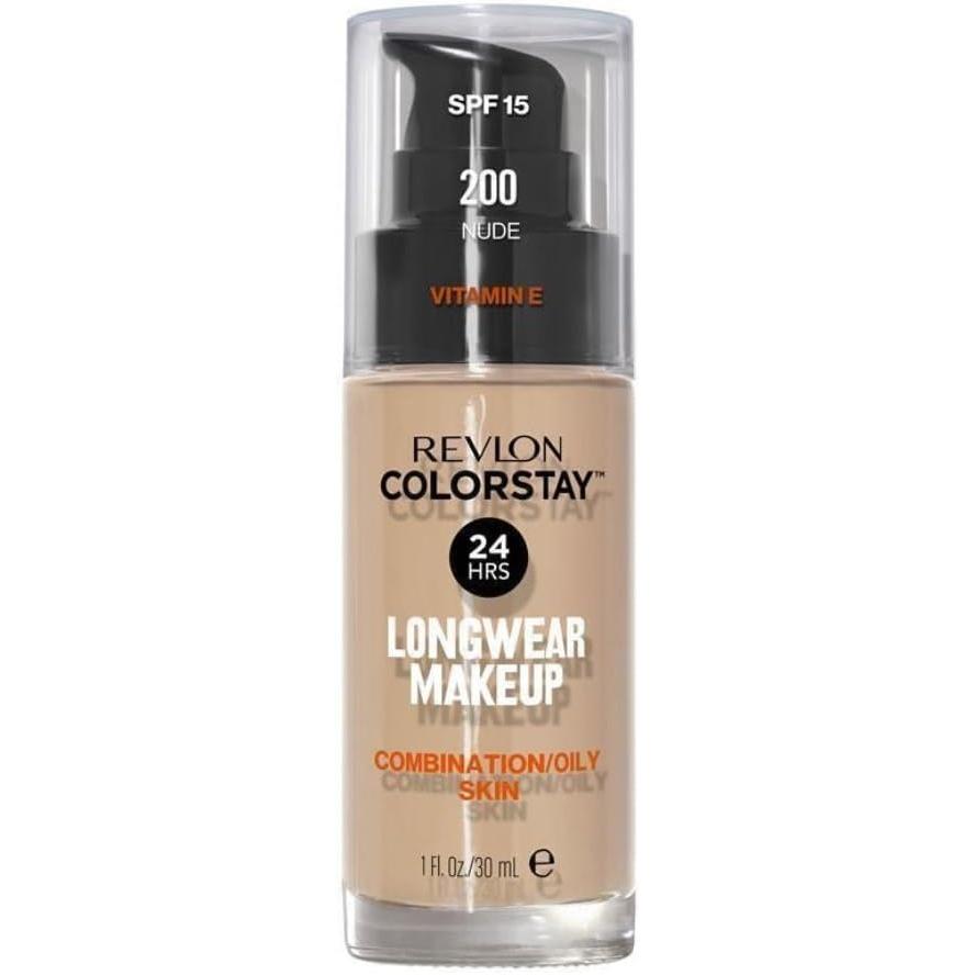 Revlon ColorStay Foundation SPF 15 For Combination/Oily Skin Matte Finish - 200 Nude 30ml