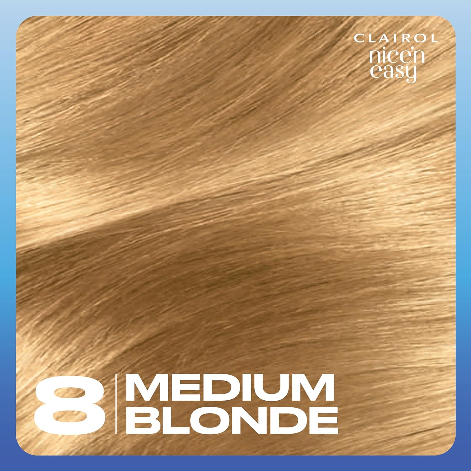 Clairol Nice N Easy Crème Natural Permanent Hair Dye - 8 Medium Blonde