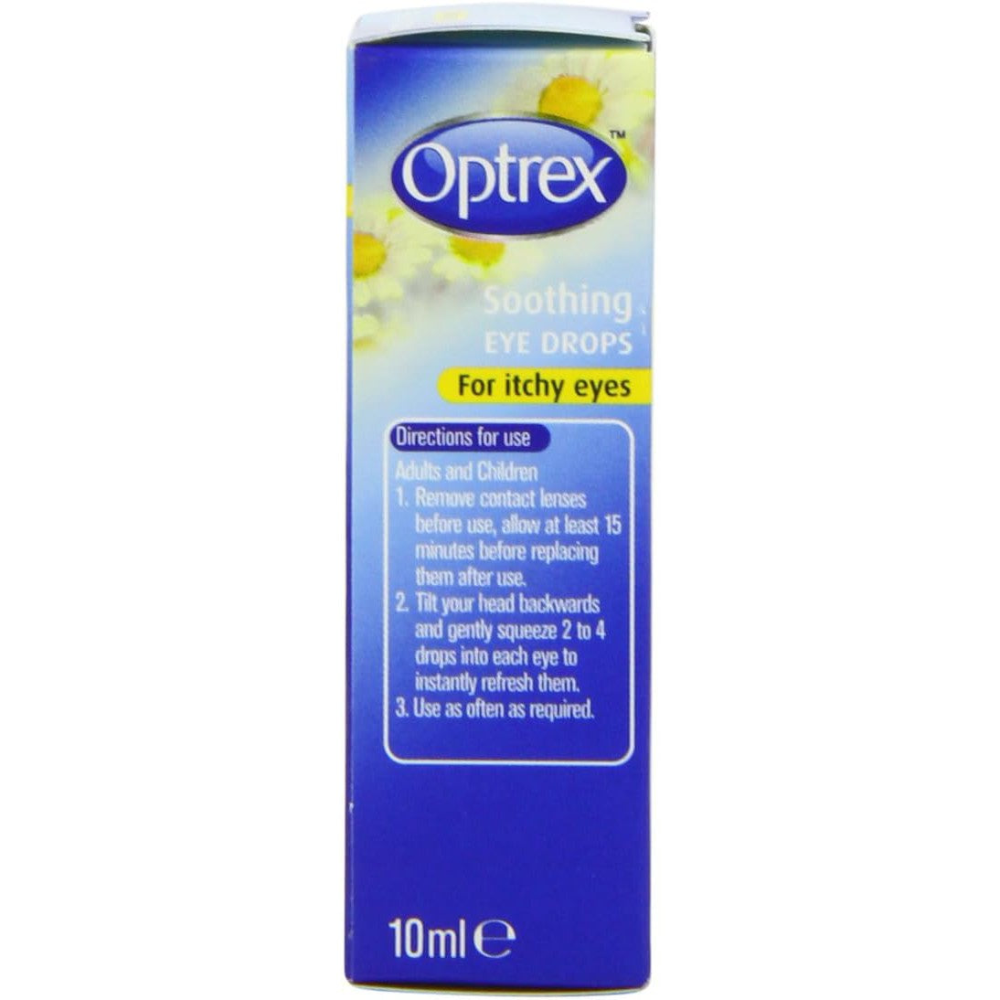 Optrex Soothing Drops Itchy Eyes Pollen Allergy Relief 10ml
