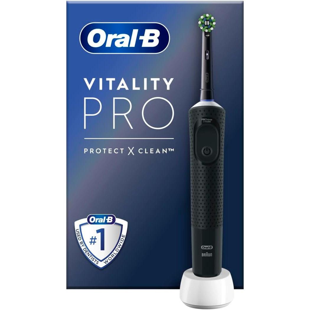 Oral-B Vitality Pro Electric Toothbrush with 1 x Brush Head - Black