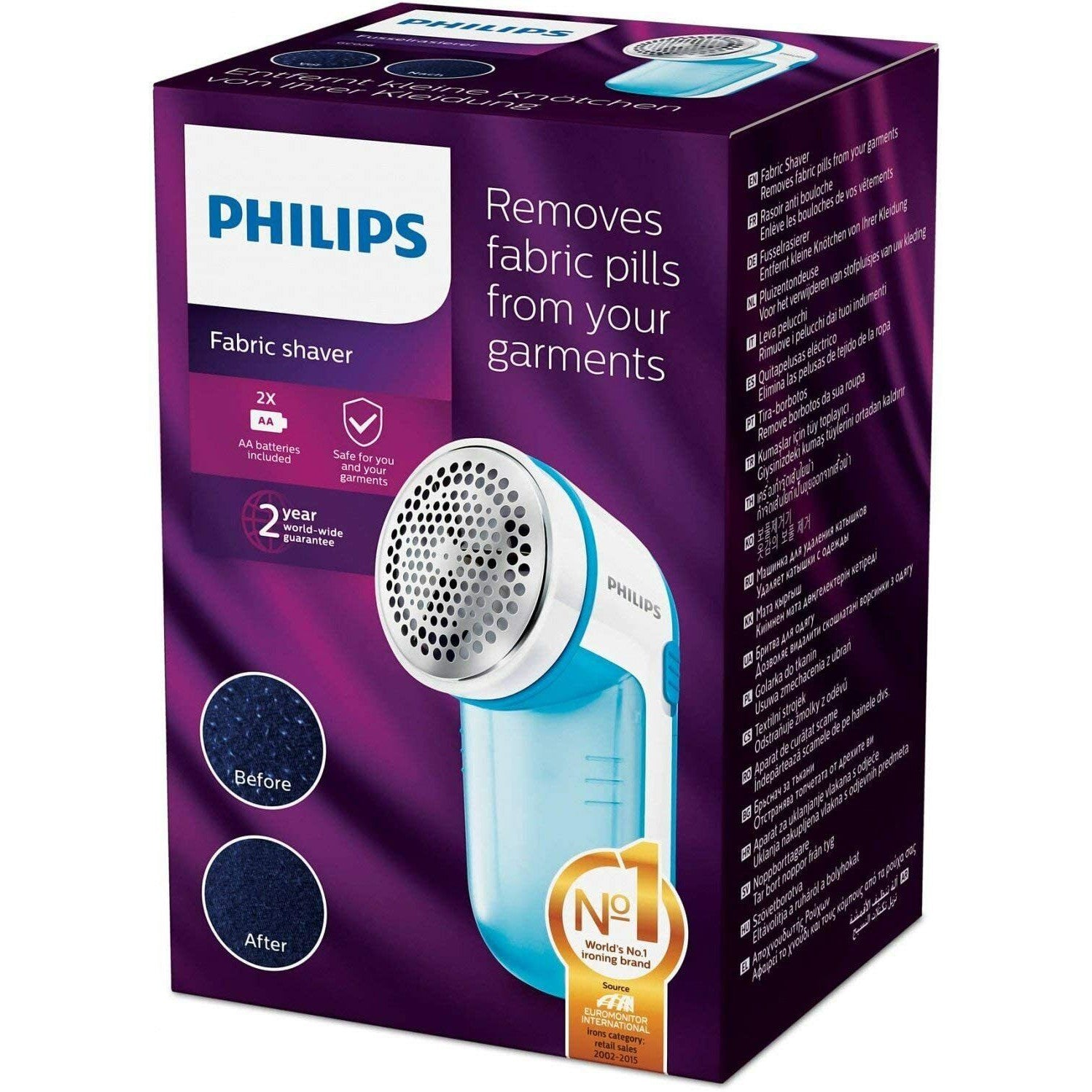 Philips Fabric Shaver GC026/00 - Revive your old garments instantly