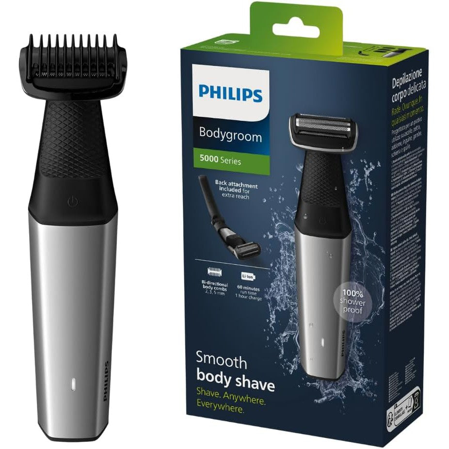 Philips BG5021/15 Bodygroom Series 5000 Showerproof groin , back and body trimmer