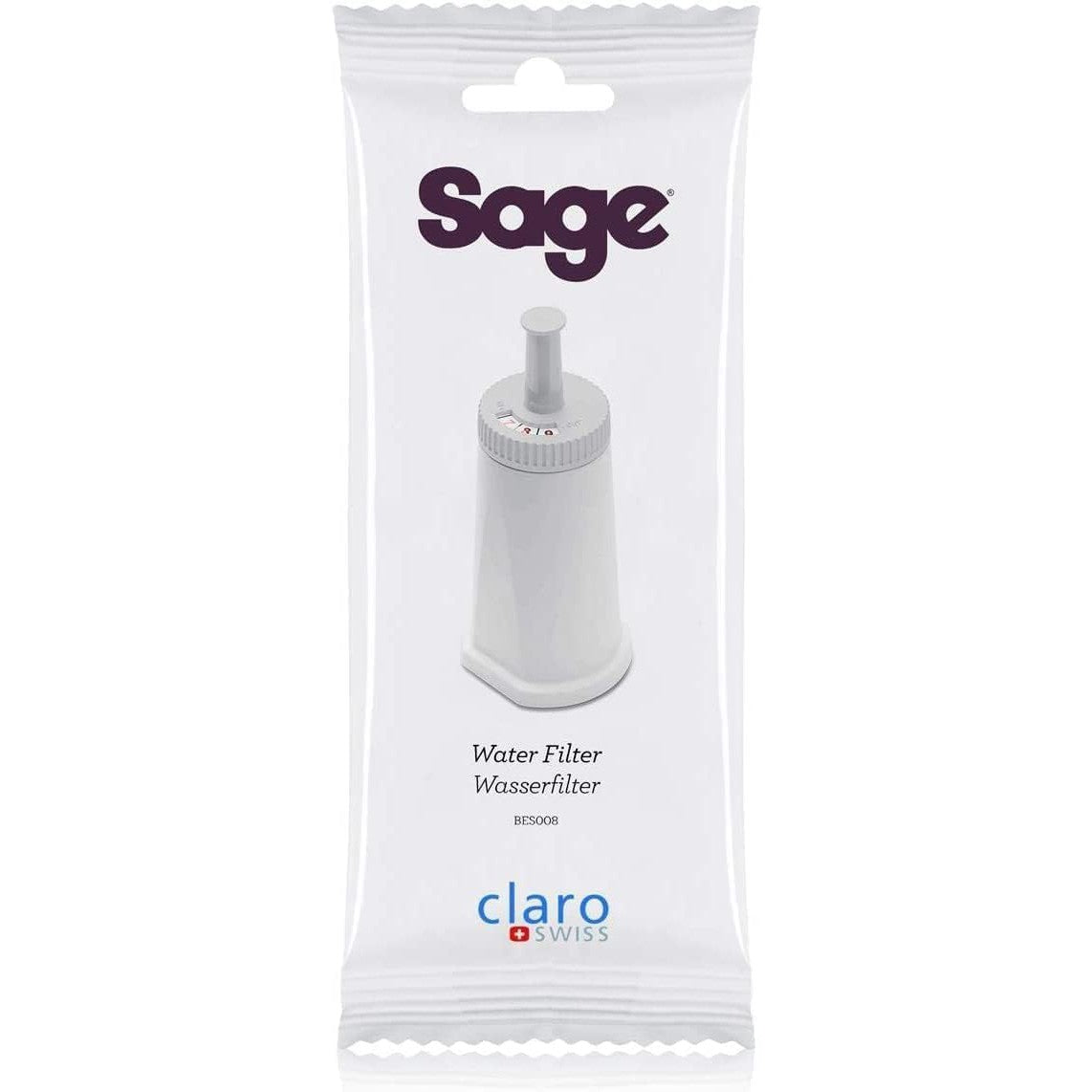 Sage - ClaroSwiss Coffee Machine Water Filter - White