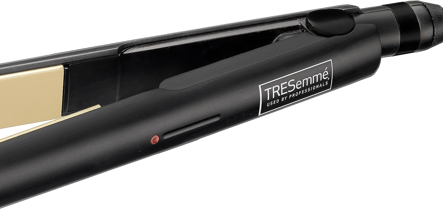 TRESemme Ceramic Straightener, Up to 230°C, Smooth Ceramic Plates, Black