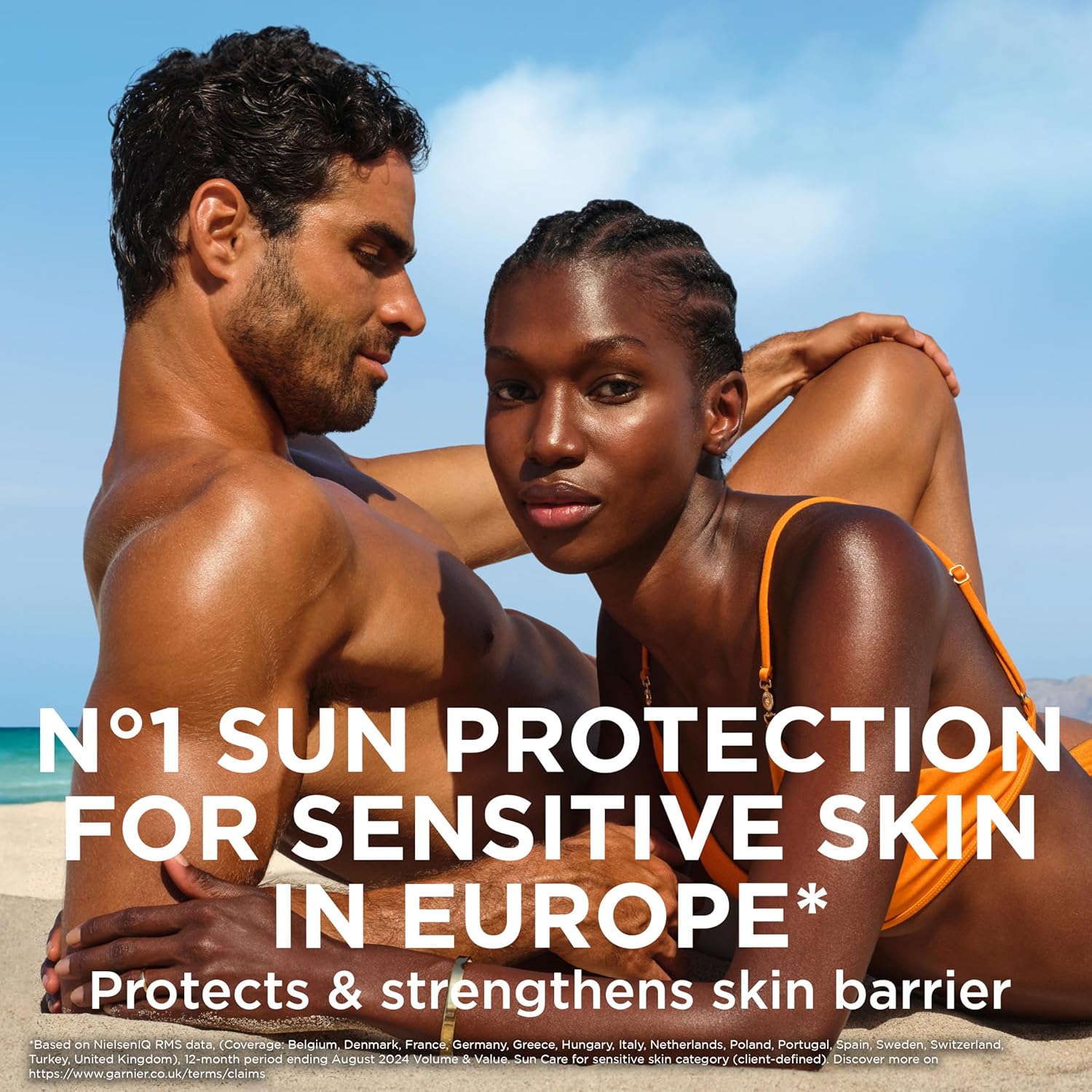 Garnier Ambre Solaire SPF 50+ Sensitive Advanced Dry Mist Sun Cream Spray 150ml