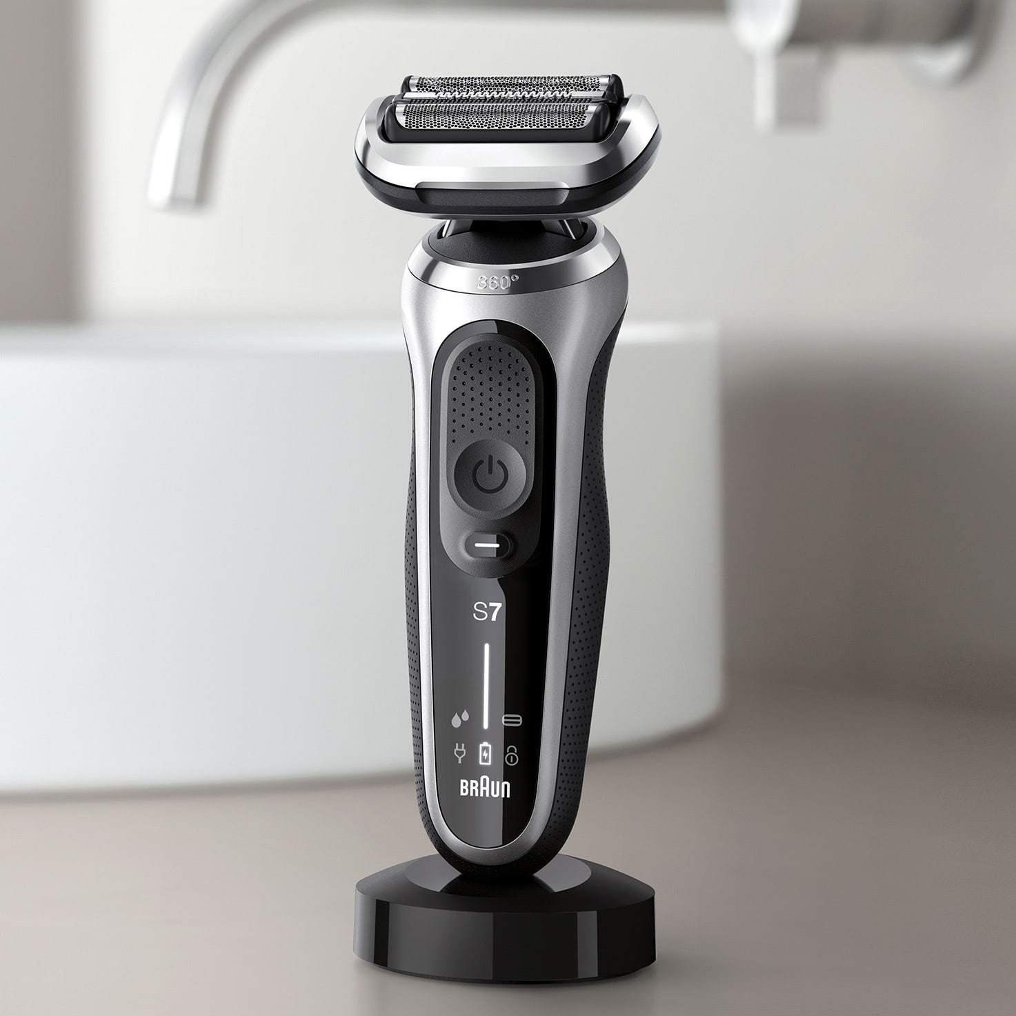 Braun Charging Stand for New 2020 Series 5, 6 and 7 Electric Shavers - Healthxpress.ie