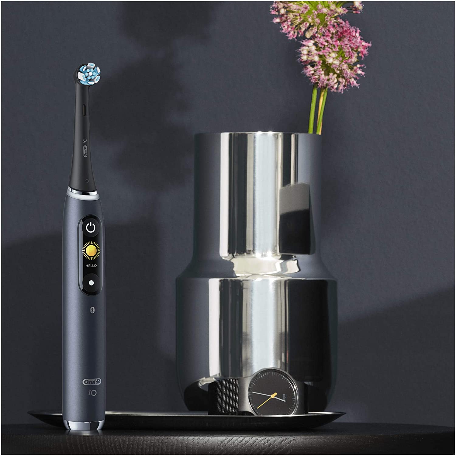 Braun Oral-B iO 9 Electric Toothbrush with Revolutionary Magnetic Technology - Black Onyx - Healthxpress.ie